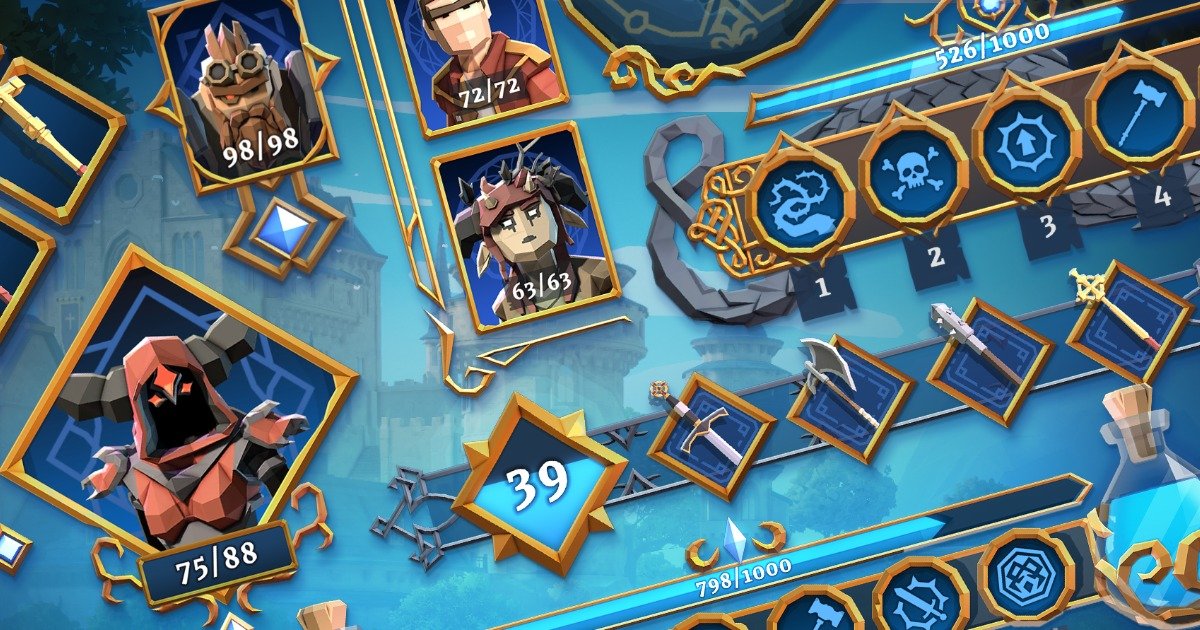 Fantasy Warrior HUD - Synty INTERFACE - GUI | 2D GUI